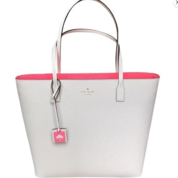 Kate Spade ABBEY STREET KARLA PUMICE/SURPRISE CORAL NWOT - Picture 1 of 11